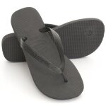 Tongs - havaianas - top - femme - noir - confortable et rsistant