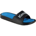 Tongs homme kempa bathing sandal - forme anatomique antibactrienne - bleu et noir