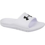 Tongs pour homme - under armour - core pth slides 3021286 - 100 - blanc - synth�tique - sans lacets