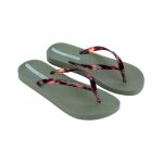 Tongs - ipanema - femme - kaki - gris - plastique