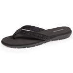 Isotoner tongs noir femme