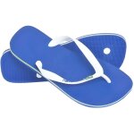 Tongs logo brésil - havaianas - mixte - bleu - garçon - caoutchouc Tongs logo brésil - havaianas - mixte - bleu - garçon - caoutchouc