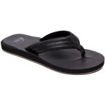 Tongs - quiksilver - carver nubuck - homme - noir - r�sistant � leau