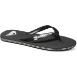 Tongs - quiksilver - molokai - noir blanc - adulte - sangle souple en caoutchouc