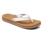 Tongs - reef - cushion breeze - sangle en cuir synth�tique - semelle en eva - pour femmes