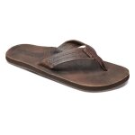 Tongs - reef - draftsmen - cuir - dcapsuleur - soutien vote plantaire