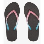 Roxy - tong - noire rose et bleue - noir - 41 - chaussures femme Roxy - tong - noire rose et bleue - noir - 41 - chaussures femme