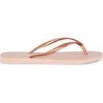Tongs slim - havaianas - sand grey / light golden - dessus synthétique - confortables et résistantes Tongs slim - havaianas - sand grey / light golden - dessus synthétique - confortables et résistantes