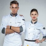 Tongcart chef chemise chef veste  manches longues rglable hommes femmes unisexe cuisinier manteau restaurant ...