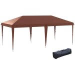 Tonnelle barnum de jardin pop - up pliant 585l x 295l x 27h m sac inclus acier poxy oxford haute densit ...