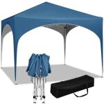 Woltu tonnelle de jardin tente de f�te avec toit en demi - cercle pliable imperm�able pieds r�glables ...