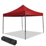 Tonnelle pliante 3 x 3 professionnelle tente / chapiteau pour marchs foires. . . rouge
