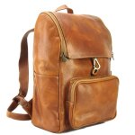 Tony & paul - sac  dos - connor - cuir marron clair - homme