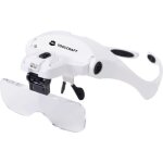 Toolcraft 2469761 lunettes - loupe avec �clairage led grossissement: 3. 5 x 2. 5 x 2. 0 x 1. 5 x 1. 0 ...