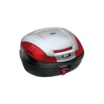 Top case givi e470ns avec platine monolock sans capot 47l pour moto scooter