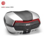 Top case moto couvercle givi cata - rouge - 58 l