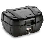 Top case moto givi - trekker 52l - monokey - noir - 52 litres - syst�me de serrure security