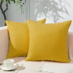 Topfinel housse de coussin 30x50cm chenille doux dcoration housse coussin pour salon canap dcor chambre ...