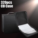 Toptw botier rangement cd dvd 320 classeur pochette sac noir