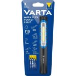 Torche - varta - work flex pocket light - 110lm - compacte - led hautes performances - ipx4 - aimante ...