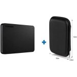 Toshiba - disque dur externe canvio basics 2 to usb 3. 0 + 1 housse rigide