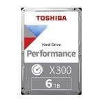 Disque dur interne - toshiba - x300 - 6000 go - sata iii - 7200 tr / min
