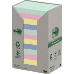 Tour distributrice de 24 blocs repositionnables 90 feuilles recycles post - it coloris assortis 38 x ...