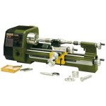 Tour � m�taux - proxxon - entre - pointes 400 mm - hauteur pointes 85 mm - vitesse variable - multifonctionnel ...