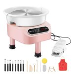 Tour de poterie - vevor - 28 cm - tour de potier lectrique 450 w - pdale cran tactile - lcdcramique ...