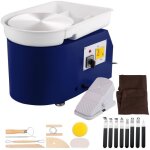 Tour de potier lectrique - vevor - tylpj28 - oc - 350 w - alliage daluminium - pdale rglable