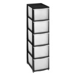 Tour towy 5 tiroirs en plastique - 5 five simply smart