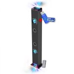 Tour de son inovalley hp58bth - lumi�re led multi - rayons bluetooth radio fm aux - 4x 15w + cl� usb ...