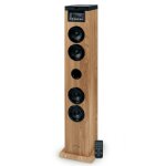 Tour de son thomson ds122cd - 60w - multimedia bluetooth lecteur cd tlcommande aux in radio fm - bois ...