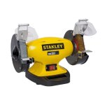 Meuleuse polisseuse Ø150mm touret à meuler 330w base en fonte anti basculement stanley Meuleuse polisseuse Ø150mm touret à meuler 330w base en fonte anti basculement stanley