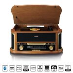 Tourne - disque - lenco - tcd - 2551 - bluetooth 5. 0 - platine vinyle - radio am / fm