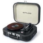 Tourne - disque muse mt - 201 noir avec lecture et enregistrement audio usb bluetooth 4. 0 et 2 enceintes ... Tourne - disque muse mt - 201 noir avec lecture et enregistrement audio usb bluetooth 4. 0 et 2 enceintes ...