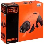 Tournevis electrique black + decker - lampe led intgre - embouts de vissage pz - marron