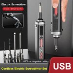 Tournevis lectrique - visseuse devisseuse sans fil - batterie rechargeable - 2 modes