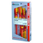 Tournevis isol� bi - mati�re 1000v outifrance - jeu de 6 tournevis ph et plats avec testeur