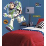 Toy story - buz leclair - 12 stickers - 70 x 96. 5 assembls - brille dans le noir