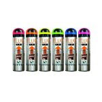 Traceur de chantier fluo vert 650ml soppec