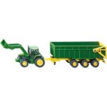 John deere avec chargeur et remorque 3 essieux si?
