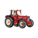 Tracteur miniature - wiking - ihc 1455 xl - rouge / noir - chelle 1:32 - mixte