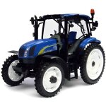 Tracteur new holland t6020 roues troites - universal hobbies - 1 / 32 - miniature collection