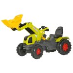 Tracteur  pdales claas axos 340 avec chargeur rolly farmtrac - vert / multicolore - enfant 3 ans et ...