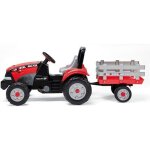 Tracteur  pdales - maxi diesel avec remorque - peg perego