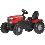 Tracteur � p�dales - rolly toys - massey ferguson 8650 - vert / bleu - pour enfant � partir de 3 ans