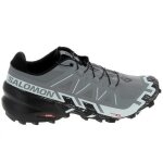 Chaussures de trail hommes salomon speedcross 6 gris - systme quicklace