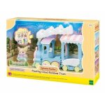 Train  vapeur pour enfant - sylvanian families - bb fennec inclus - siges anims - jusqu 5 personnages ...