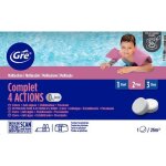 Traitement complet - gre - 4 actions - 1 kg - galets 250 g - formule 0 % acide borique
